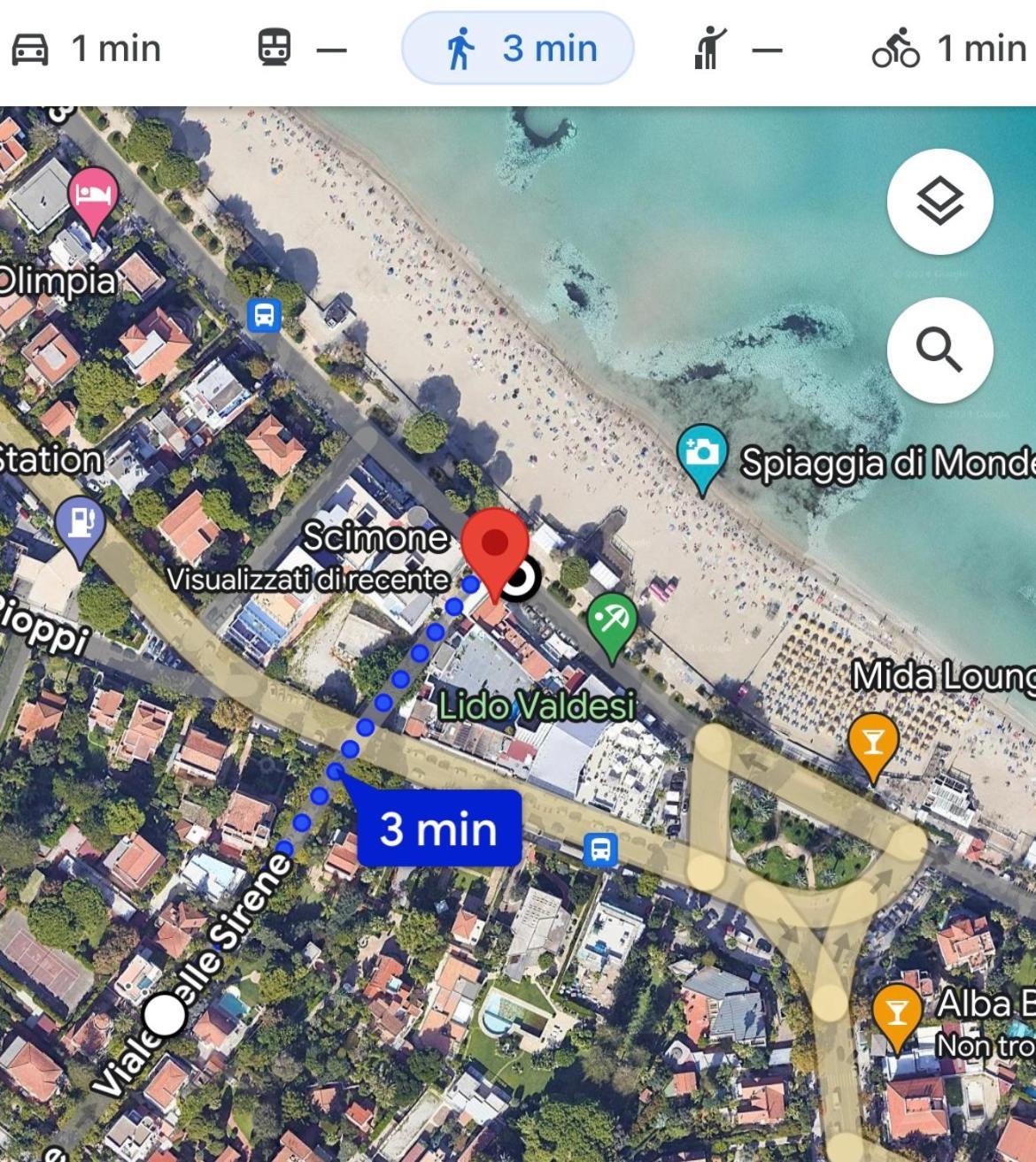 Villino Sirene Mondello Villa Palermo Ngoại thất bức ảnh